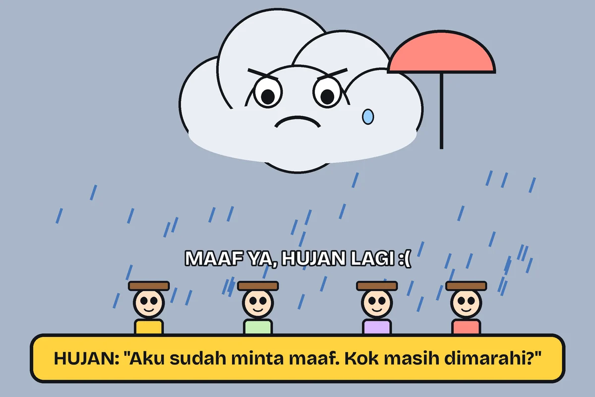 Hujan yang minta maaf