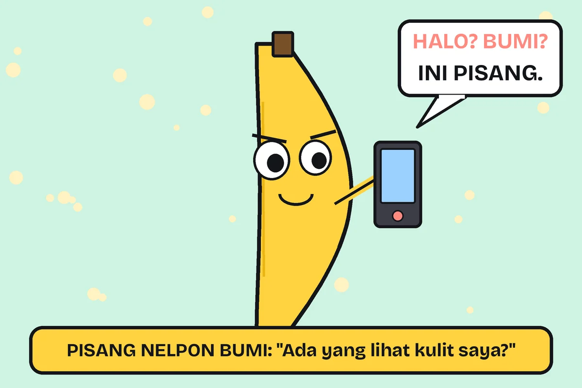 Pisang yang menelepon Bumi